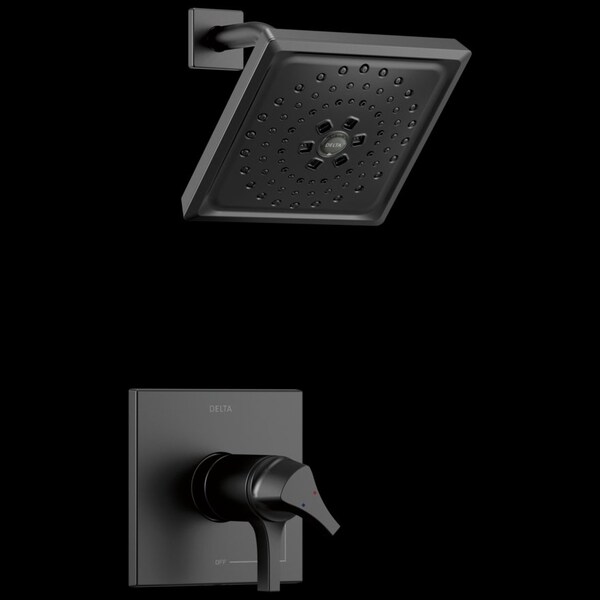Zura TempAssure 17T Series Shower Trim Matte Black